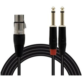 Resim Magicvoice Ld369a Canon Erkek - 6.3 Mono Erkek 10 Metre Kablo 