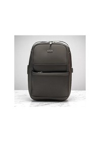 Resim Laptop Gözlü İnce Tasarım Şifreli Sırt Çantası Baggaj S24135 Siyah - Gri 
