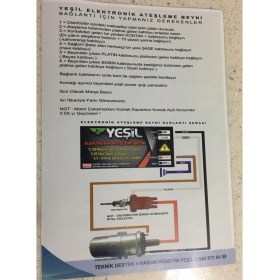 Resim Yeşil Platinli Elektronik Ateşleme Beyni 