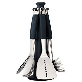 Resim Joseph Joseph 100 Collection Çelik Standlı Servis Seti 95029 