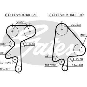 Resim TRIGER KAYISI (176x240) OPEL VECTRA A ASTRA F 2.0 16V 1.7D 8V CT871 