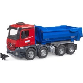 Resim Bruder MB Arocs Damperli Kamyonu - Kırmızı Mavi BR03621 