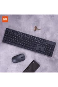 Resim Xiaomi Wxjs01ym Kablosuz Q Klavye Mouse Set 