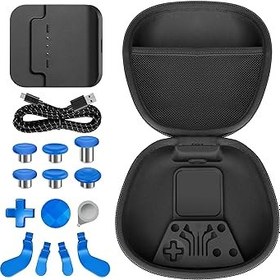 Resim Component Pack for Xbox Elite Wireless Controller Series 2 ,Includes 1 Carrying Case 1 Controller power cord 1 Dock, 4 Paddles, 2 DPads,6 Thumbsticks,1Tool, for Xbox One Elite Series 2 