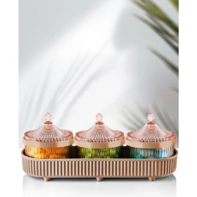 Resim Vienev 4 Parça Gold Junin Small Mutfak Seti Mutfak Düzenleyici 