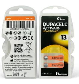 Resim Ata Elektronik Işitme Kulaklık Cihazı Pili Pil 13 No:13 13 Numara Pil Hearıng Aıd 1.45V ZA13/PR48/ZA 13 4610 DA10 PR70 7005ZD PR70 AC10 DA230 Za 10, S10A,L10ZA, 10A, AC10/230, 10SA, R10ZA ME10Z 