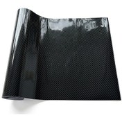 Resim Yüksek Parlak 6d Karbon Fiber Vinil Folyo Film Araba Çıkartma Koruyucu Çıkartma Araba 6d 30x152cm 1 Piece Set 