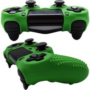 Resim Playstation 4 Ps4 Dualshock 4 Oyun Kolu Joystick Silikon Koruyucu Kılıf Yeşil 