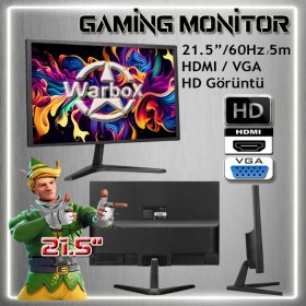 Resim Warbox Trevor I3 3220 3.30GHZ 16GB Ram 240GB SSD 250GB HDD R7 240-4GB E.kartı 22" Monitör Masaüstü Bilgisayar 