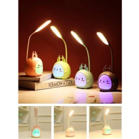 Resim Trendpoint Usbli Karikatür Masa Lambası 3 Modlu LED Gece Lambası Çocuklar Için Hediyelik 