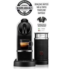 Resim Kapsül Kahve Makineleri Yağ Temizlik Kapsülü Nespresso Uyumlu 2'li 