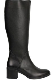 Resim Castle Black CB-92900-1 KADIN DERİ TOPUKLU ÇİZME 