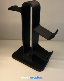 Resim Docox Studios Kulaklık ve Oyun Konsolu Dekoratif Standı Xbox / Ps4 / Ps5 Uyumlu 