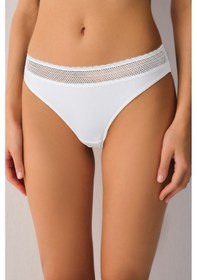 Resim Suwen Comfy Pamuklu Slip Külot Sw4020101 Beyaz 