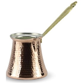 Resim Klasik Bakır Sütlük Cezve 600 ml 