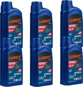 Resim Lubex Rapidus 15W-50 1 L 4 Zamanlı Motosiklet Yağı (6 Adet) 