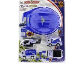 Resim Mega Oyuncak Baretli Polis Araçları Seti 