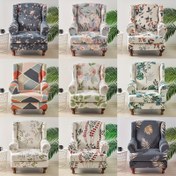 Resim 1 adet Klasik Koltuk Örtüsü, Elastik Bantlı Polyester %100 Süt Lif Kumaş, Makine Yıkanabilir, Aktif Baskı, Zımbalı El Sanatları, Koltuk Örtüsü Tutma, Koltuk Tipi Sofalarla Uyumlu 