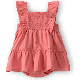 Resim Carter's Kız Bebek Bodyli Elbise 3 Ay-24 Ay Pembe 