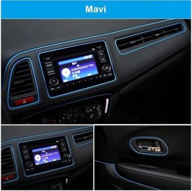 Resim Lidyahan Store Araç Içi Ip Şerit Torpido Şeridi Fitili Trim 5 Metre A-4297 