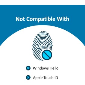Resim Kensington Verimark Guard Usb-C Parmak Izi Güvenlik Anahtarı, Fido2 Webauthn/ctap2 & Fido U2F, Güven 