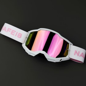 Resim Çift Lensli Kayak Gözlüğü, Erkekler ve Kadınlar İçin Kar Gözlüğü, Snowboarding ve Rahat Dış Mekan Kullanımı İçin Uygun 