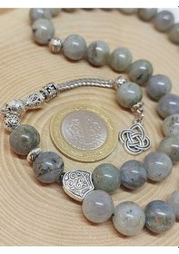 Resim Yasamtohumu Labradorit Taşı 33lük Tesbih 10mm 9300 Çok Renkli 