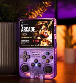Resim R36S taşınabilir mini konsol, Linux sistemi, 3,5 inç IPS ekran, Gaming e PS1, PSP, N64, NDS, SuperN, GameB, GBA, NeoG, TF kartı 64 GB + 15000 oyun 