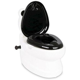 Resim FeyzaDesign Eğitici Panda Lazımlık Tuvalet, Çocuklar İçin Güvenli ve Eğlenceli Kullanım 