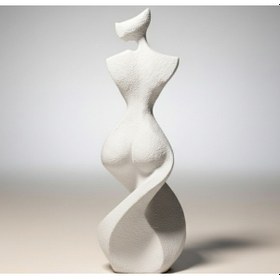 Resim Twist Kadın Figürü Heykeli Modern Minimalist 3d Baskı Sanat Objesi 12 Cm 