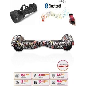 Resim Citymate Elektrikli Kaykay Akıllı Denge Hoverboard + Hoverkart + Çanta Full Ledli Extrem Paket D14 