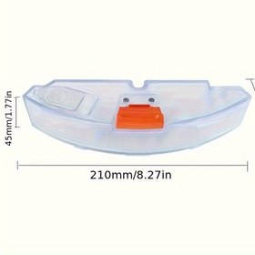 Resim For Roborock S7/S7+/S8/S8+/S8+G10 Yedek Su Tankı - for Roborock S7, S7+, S8, S8+, S8+G10 Robot Süpürge ile Uyumlu - Şeffaf Alt Tank, Dayanıklı Plastik Yapı, Kolay Kurulum, Verimli Temizlik ve Bakım için, Süpürge Aksesuarı, Şeffaf Tasarım, Easyclean Malzeme, Ev Temizliği Aksesuarı, Kompakt Tasarım, Sağlam Yapı, Akıllı Ev Sahipleri İçin 