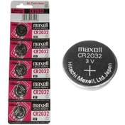 Resim Maxell Cr2032 3 Volt Lityum Para Pil 5li Paket -92454 