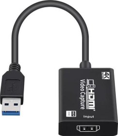 Resim Ga24 4K Video Capture Görüntü Yakalama Kartı Hdmi 30hz Aktarım Ekran Kaydedici 