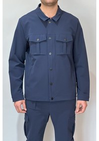 Resim Erkek Modern Fermuarlı Üst 24720 Lacivert Lacivert 