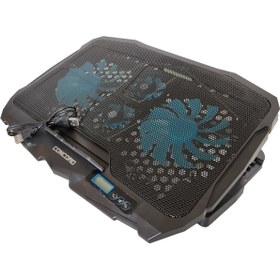 Resim Genel Markalar Işıklı Ledli Standlı 2 Fanlı Laptop Soğutucu Concord C-884 