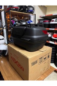 Resim NAZİLLİ AVM MAXEM 45 SL SIRT DAYAMALI ÜST BAGAJLI ÇANTA TOPCASE SİYAH 