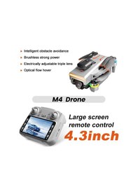 Resim Aerial M4 Engel Tanıma Sensörlü, Katlanabilir Drone-1607 