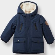 Resim Defacto Erkek Bebek Su Geçirmez Kapüşonlu Pelüş Astar Mont A2211a525wnnv256 Lacivert 