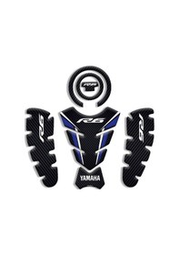 Resim Motosıklet Kaplama Yamaha R1 Tank Pad Set 07 