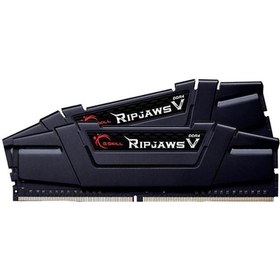 Resim GSkill RipjawsV 16GB (2X8GB) DDR4 3200MHz Siyah-CL16-Soğutuculu Pc Ram 