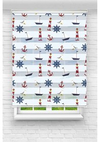 Resim Perdecizade Enxboy Denizci Dijital Baskılı Zebra Perde-cocuk Odası-stor Perde Tyc9720af85d7bf1962660200 Renkli 