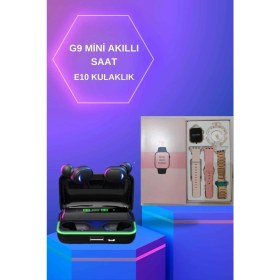 Resim Zero Land Muratech Kadınlara Özel Bileklik Hediyeli Akıllı Saat ve Dijital Göstergeli Anc Özellikli Bluetooth Kulaklık 