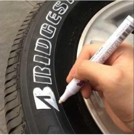 Resim Cnk Oto Lastik Yazma Kalemi Beyaz 