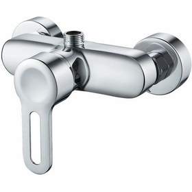 Resim Mufunye Tek Kumandalı Duş Bataryası Tek Kumandalı Duş Bataryası Küvet Bataryası, Krom Duvara Monte Duş Bataryası 