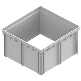 Resim 55X55 Modüler Menhol Yükseltici Gri 