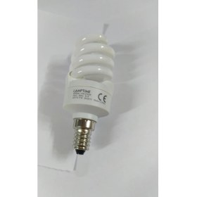 Resim Lamptıme Spiral Tasarruflu Ampul 11W E14 Duy Günışığı (Sarı) 