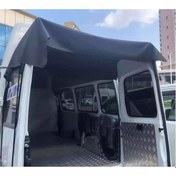 Resim Karavan Karavan Arka Ahır Kapısı Tente Kapağı Su Geçirmez Dayanıklı 