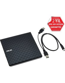 Resim Asus Lite 8x SDRW-08D2S-U Siyah Usb2.0 Harici 