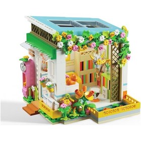 Resim Wezone Ahşap Dıy Minyatür Ev Seti - Ebeveyn-çocuk Etkinliği Ve Yılbaşı Hediyesi 